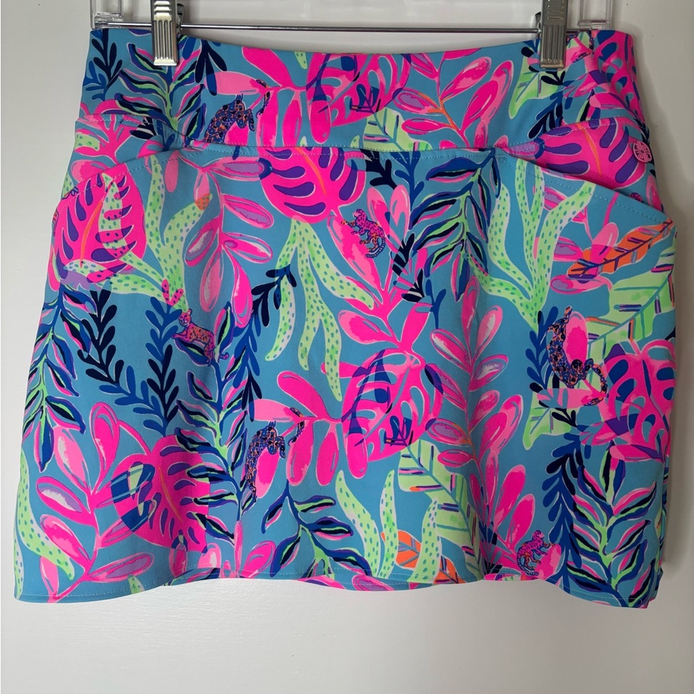 Lilly Pulitzer You’ve Been Spotted Skort size 4, has been hemmed